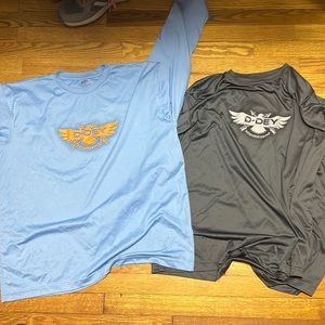 Bundle of 2 quick dry long sleeve shirts